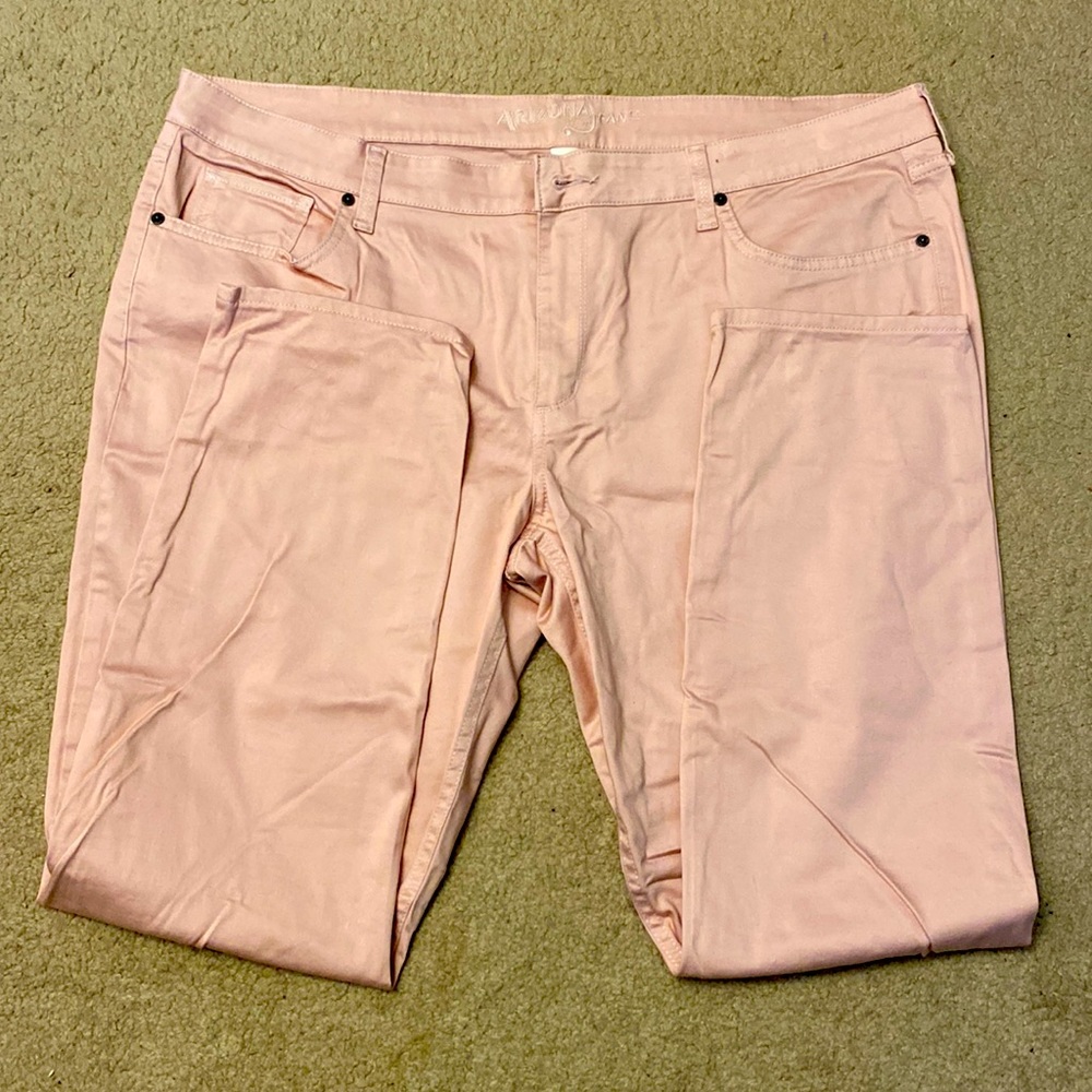 Arizona Jean Co Pink Jeans, Size 19
